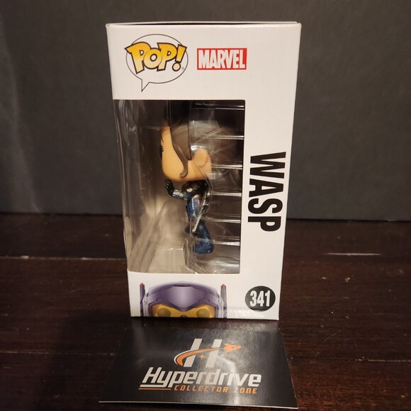 Marvel Ant-Man & the Wasp Wasp CHASE Funko PoP Vinyl Figure #341 - Picture 2 of 7
